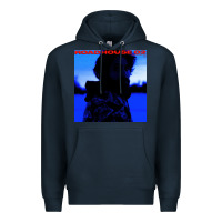 Navy allan rayman roadhouse Premium Hoodie - linhVisuals