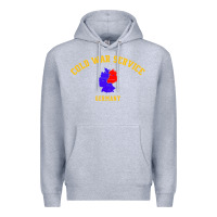 Heather Grey cold war service germany cold war Premium Hoodie - linhVisuals
