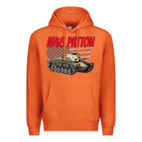 Carrot cold war battle tank m48 patton gamer Premium Hoodie - linhVisuals