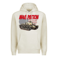 Oatmeal Heather cold war battle tank m48 patton gamer Premium Hoodie - linhVisuals
