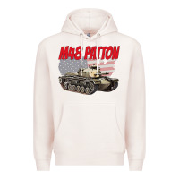 Pale Pink cold war battle tank m48 patton gamer Premium Hoodie - linhVisuals