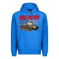 True Royal cold war battle tank m48 patton gamer Premium Hoodie - linhVisuals