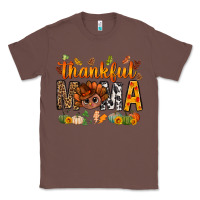 Chestnut thankful mama and turkey bbs Classic Tee - BundleAndBundleShop