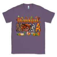 Lavender thankful mama and turkey bbs Classic Tee - BundleAndBundleShop