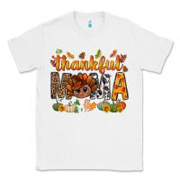 White thankful mama and turkey bbs Classic Tee - BundleAndBundleShop