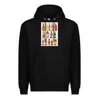 Black hot sauce Premium Hoodie - linhVisuals