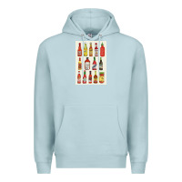 Blue Mist hot sauce Premium Hoodie - linhVisuals