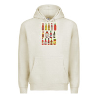 Oatmeal Heather hot sauce Premium Hoodie - linhVisuals