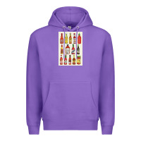 Purple hot sauce Premium Hoodie - linhVisuals