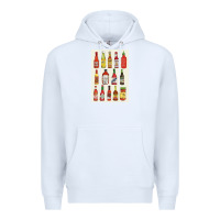 White hot sauce Premium Hoodie - linhVisuals
