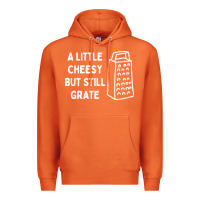 Carrot Cheesy But Still Grate Funny Pun Premium Hoodie - linhVisuals