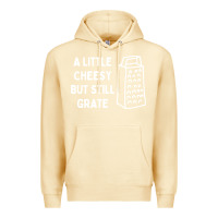 Pina Colada Cheesy But Still Grate Funny Pun Premium Hoodie - linhVisuals