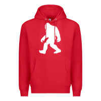 Red bigfoot t  shirt bigfoot   i believe bigfoot t  shirt Premium Hoodie - linhVisuals