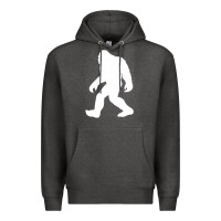 Charcoal Heather bigfoot t  shirt bigfoot   i believe bigfoot t  shirt Premium Hoodie - linhVisuals