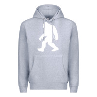 Heather Grey bigfoot t  shirt bigfoot   i believe bigfoot t  shirt Premium Hoodie - linhVisuals