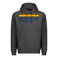 Charcoal Heather New York Institute of Technology Premium Hoodie - linhVisuals