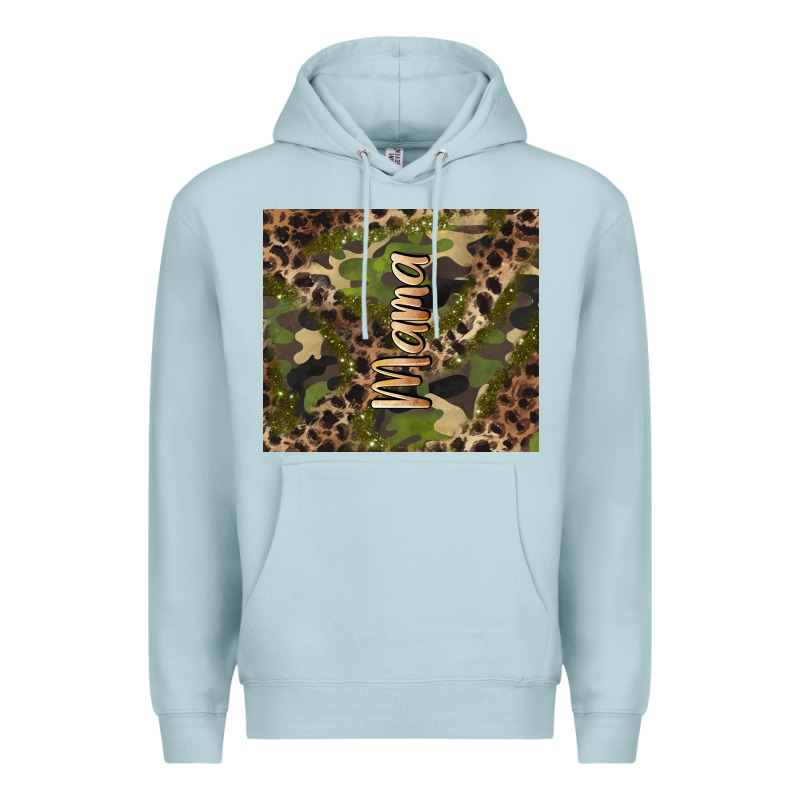 Camouflage Mama Premium Hoodie by BarkalooDesign | Teevron