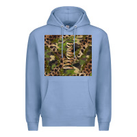 Colony Blue camouflage mama Premium Hoodie - BarkalooDesign