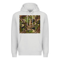 Dove Grey camouflage mama Premium Hoodie - BarkalooDesign
