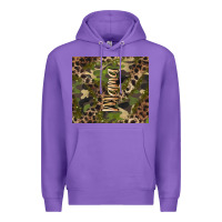 Purple camouflage mama Premium Hoodie - BarkalooDesign
