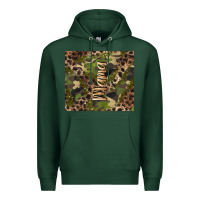 Sports Green camouflage mama Premium Hoodie - BarkalooDesign