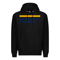 Black New York Institute of Technology Premium Hoodie - linhVisuals
