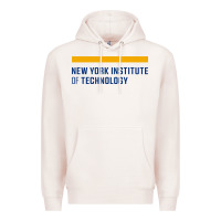 Pale Pink New York Institute of Technology Premium Hoodie - linhVisuals