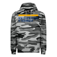 Slate Camo New York Institute of Technology Premium Hoodie - linhVisuals