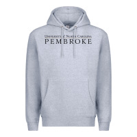 Heather Grey University of North Carolin Pembroke Premium Hoodie - linhVisuals