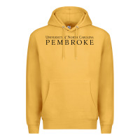 Mustard University of North Carolin Pembroke Premium Hoodie - linhVisuals
