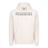 Pale Pink University of North Carolin Pembroke Premium Hoodie - linhVisuals