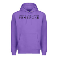 Purple University of North Carolin Pembroke Premium Hoodie - linhVisuals