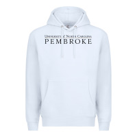 White University of North Carolin Pembroke Premium Hoodie - linhVisuals