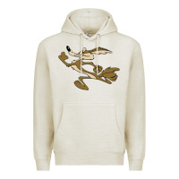 Oatmeal Heather cayote Premium Hoodie - linhVisuals
