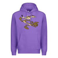 Purple cayote Premium Hoodie - linhVisuals