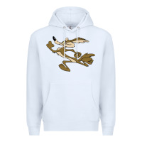 White cayote Premium Hoodie - linhVisuals