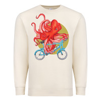 Sandshell Cycling octopus Premium Sweatshirt - Bettercallsaul