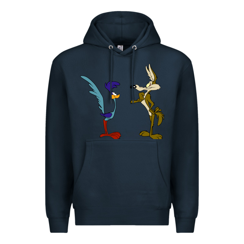 Coyote And The Road Runner Premium Hoodie by linhVisuals | Teevron