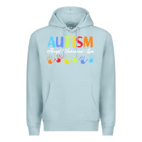 Blue Mist autism t  shirt accept understand love autism awareness t  shirt Premium Hoodie - linhVisuals