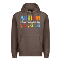 Coffee autism t  shirt accept understand love autism awareness t  shirt Premium Hoodie - linhVisuals