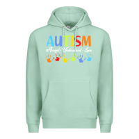 Seafoam autism t  shirt accept understand love autism awareness t  shirt Premium Hoodie - linhVisuals