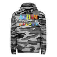 Slate Camo autism t  shirt accept understand love autism awareness t  shirt Premium Hoodie - linhVisuals