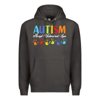 Smoke autism t  shirt accept understand love autism awareness t  shirt Premium Hoodie - linhVisuals