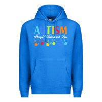 True Royal autism t  shirt accept understand love autism awareness t  shirt Premium Hoodie - linhVisuals