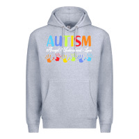 Heather Grey autism t  shirt accept understand love autism awareness t  shirt Premium Hoodie - linhVisuals