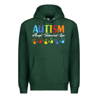 Sports Green autism t  shirt accept understand love autism awareness t  shirt Premium Hoodie - linhVisuals