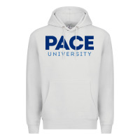 Dove Grey Pace University Premium Hoodie - linhVisuals