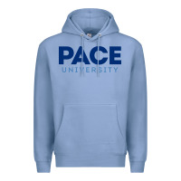 Colony Blue Pace University Premium Hoodie - linhVisuals