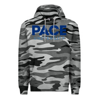 Slate Camo Pace University Premium Hoodie - linhVisuals