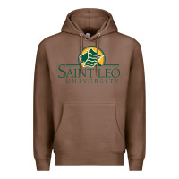 Chestnut Saint Leo University Premium Hoodie - linhVisuals